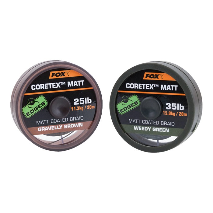 Fox Edges Coretex Matt Coated Braid 5