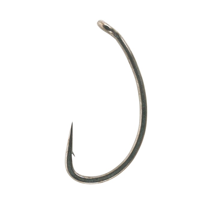 Fox Edges Curve Shank Medium Fishing Hook Close Up 1