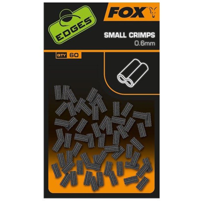 Fox Edges Fishing Crimps Small Packaging