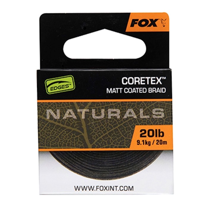 Fox Edges Naturals Coretex Matt Coated Braid 20m