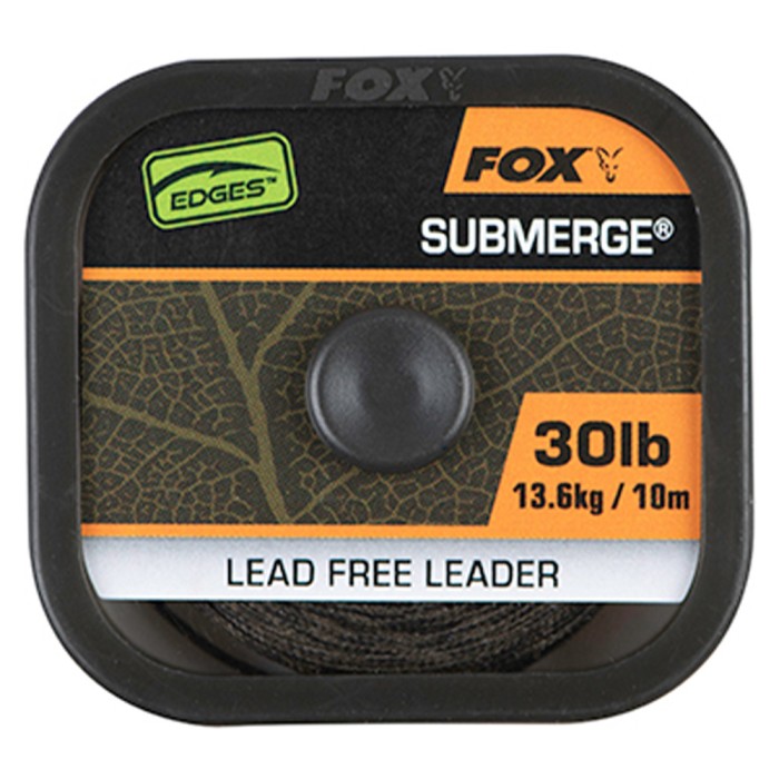 Fox Edges Naturals Submerge Lead Free Leader 10m 1