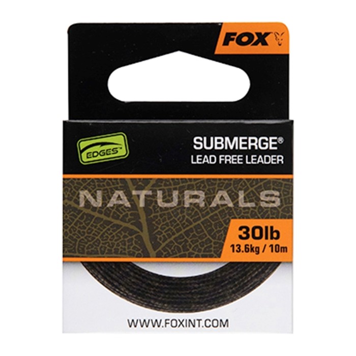 Fox Edges Naturals Submerge Lead Free Leader 10m