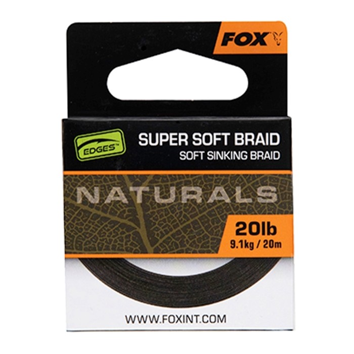 Fox Edges Naturals Super Soft Slow Sinking Braid 20m