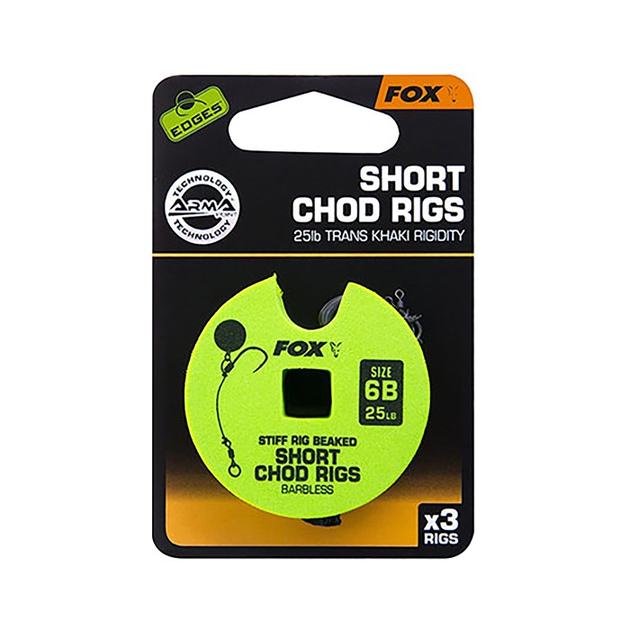 Fox Edges Short Chod Rigs 6B