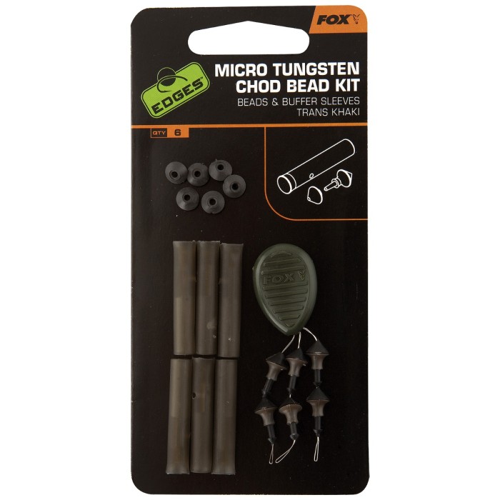 Fox Edges Tungsten Micro Chod Bead Kit