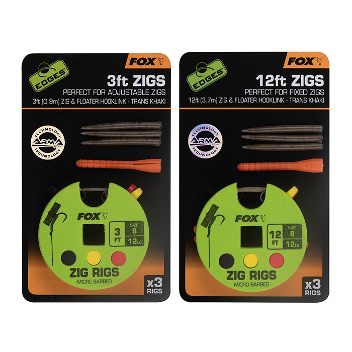 Fox Edges Zig Rig 3ft and 12ft