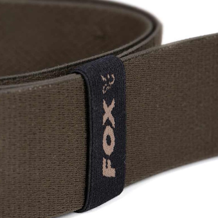 Fox Elasticated Belt - Khaki 2