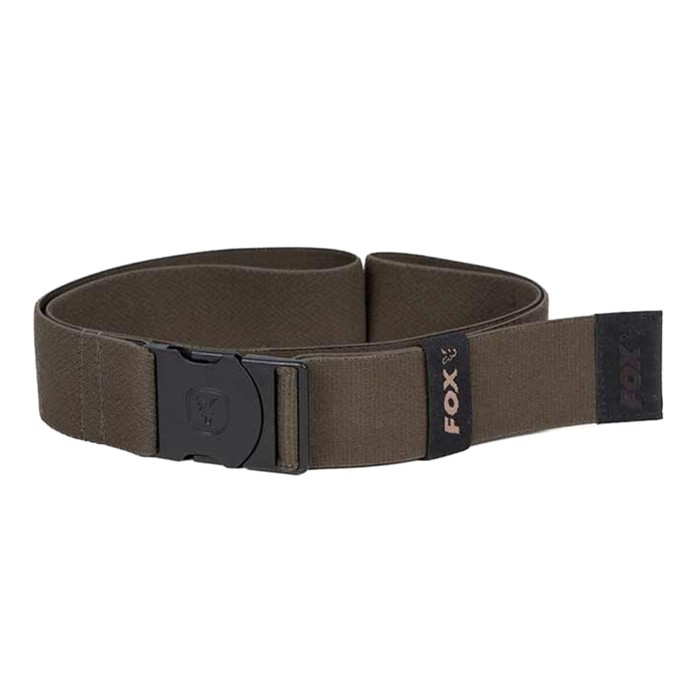 Fox Elasticated Belt - Khaki