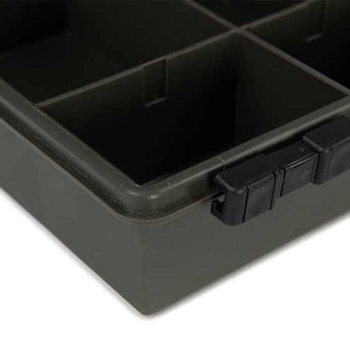 Fox EOS Large Tackle Box Loaded Close Up 1