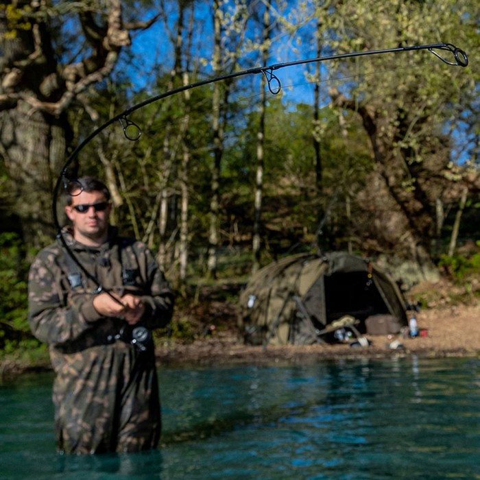 Fox EOS Pro Carp Rods In Use 3