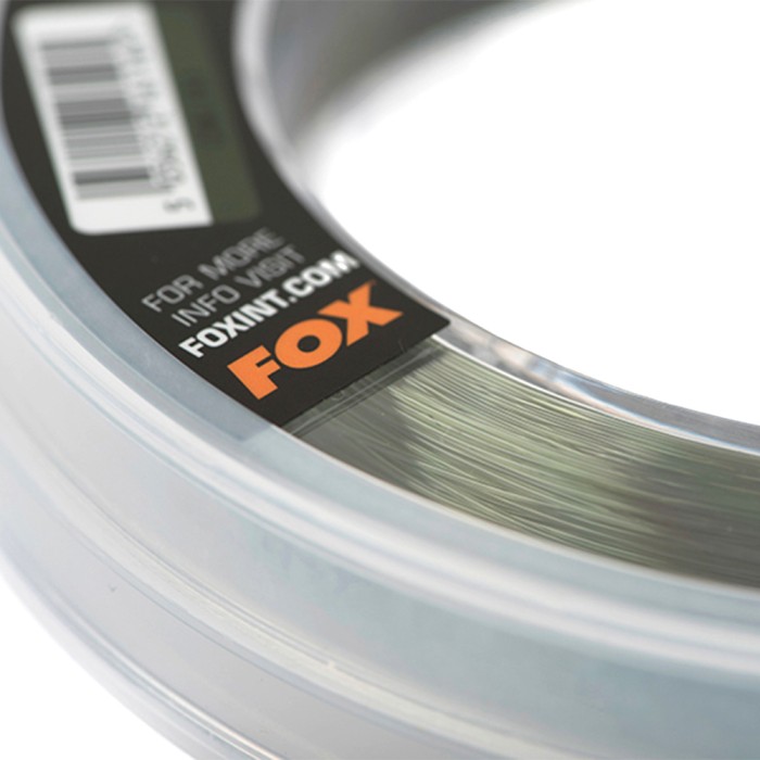 Fox Exocet Pro Lo-Vis Green Double Tapered Fishing Mainline 300m Close Up 4