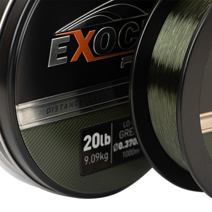 Fox Exocet Pro Lo-Vis Green Fishing Mono Line 1000m Close Up 3