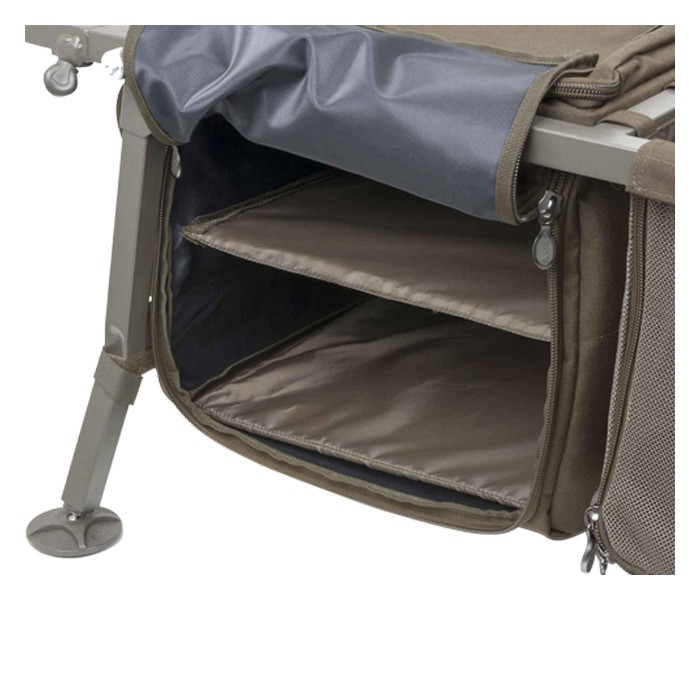 The new and improved Fox Explorer Deluxe barrow shelves