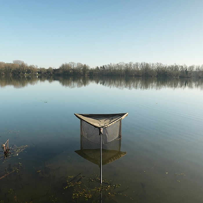 Fox Fishing Landing Net Cover In Use 1