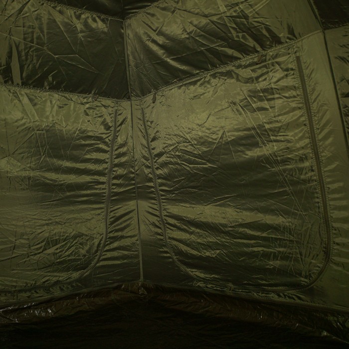 Fox Frontier XD Bivvy Inc Inner Dome In Use  Dome Closed