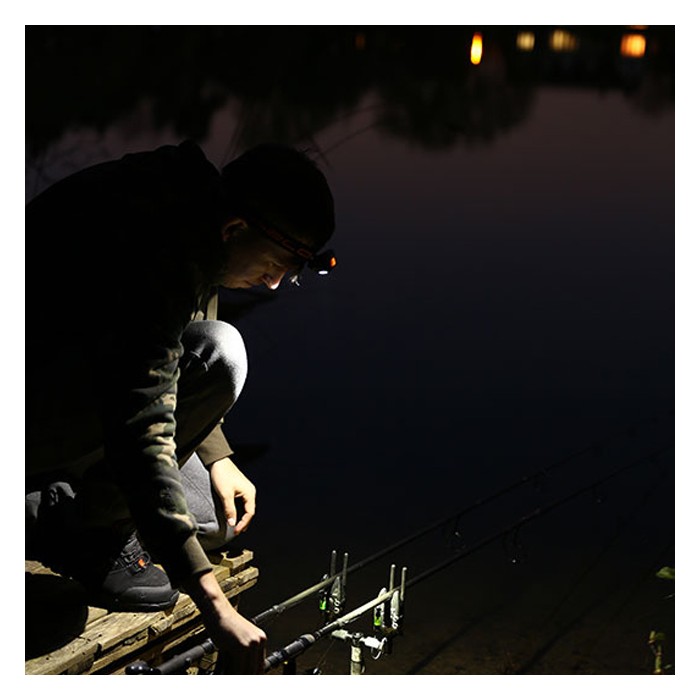 Fox Halo 200 Headtorch in use