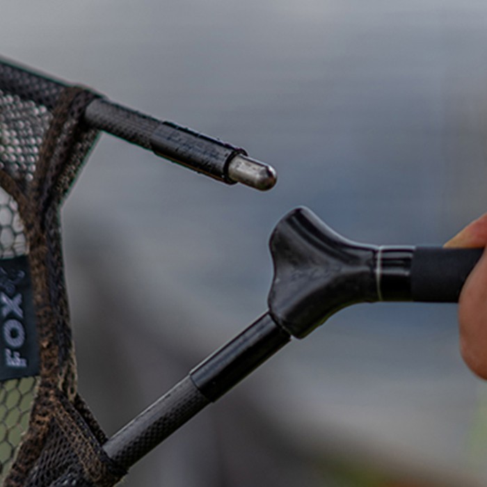 Fox Horizon X6 Carbon Camo Landing Net In Use 3