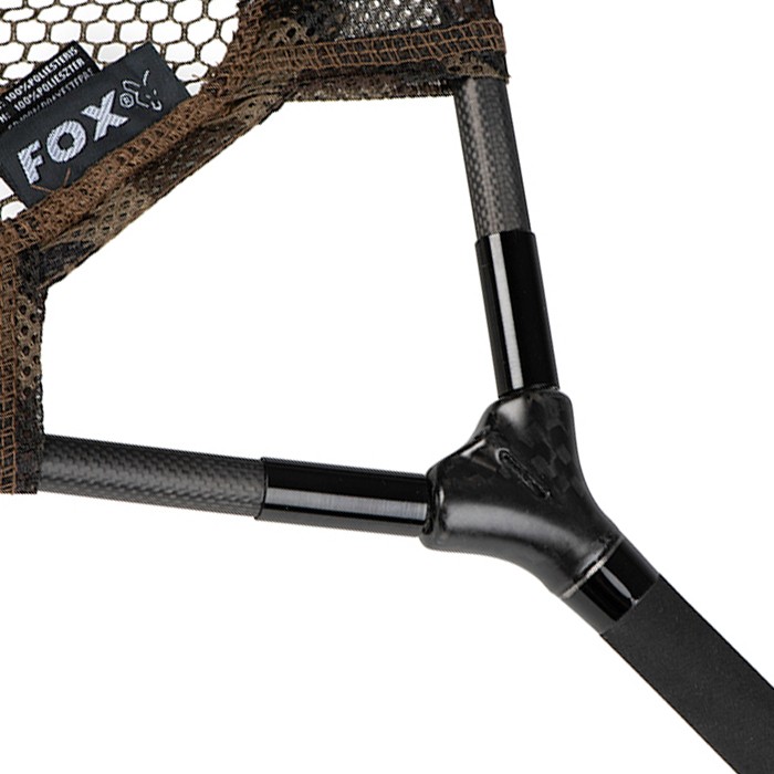 Fox Horizon X6 Carbon Camo Landing Net Spreader Block Arms Detail