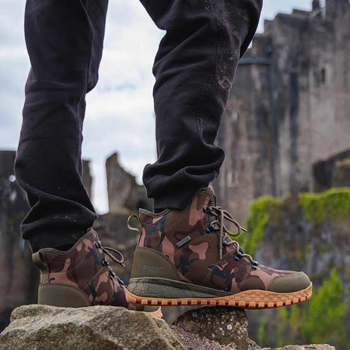 Fox Khaki & Camo V2 Boots 8