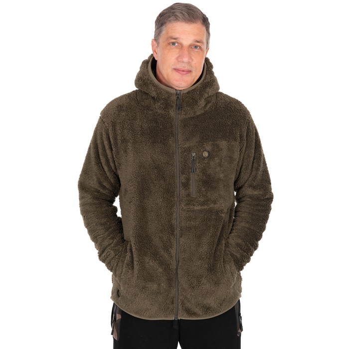 Fox Khaki HD Premium Full Zip Teddy Jacket 1