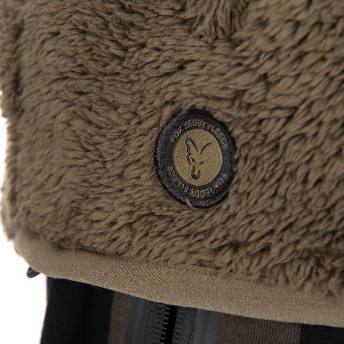 Fox Khaki HD Premium Full Zip Teddy Jacket 3