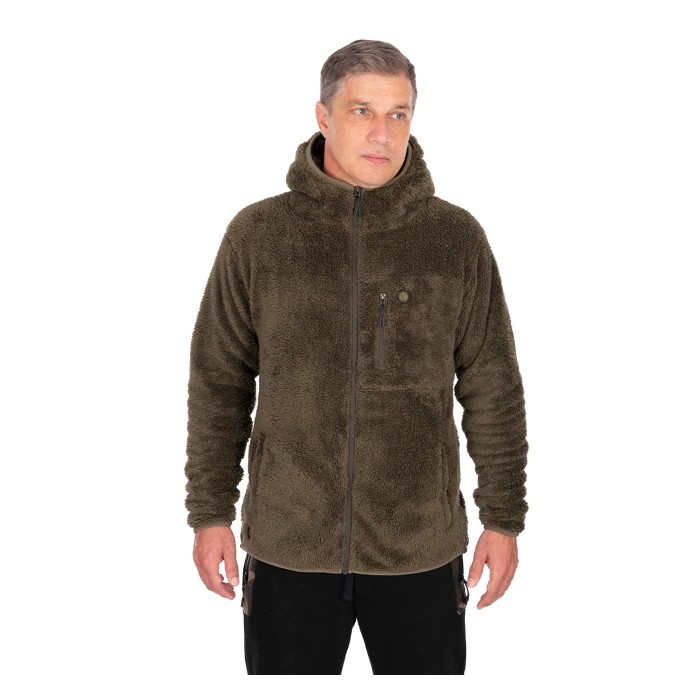 Fox Khaki HD Premium Full Zip Teddy Jacket
