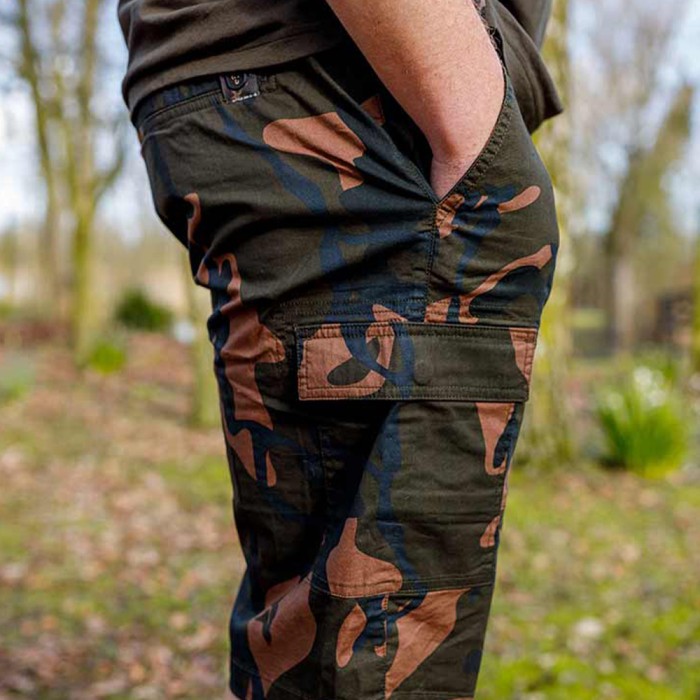 Fox Lightweight Camo Combat Shorts In Use 3