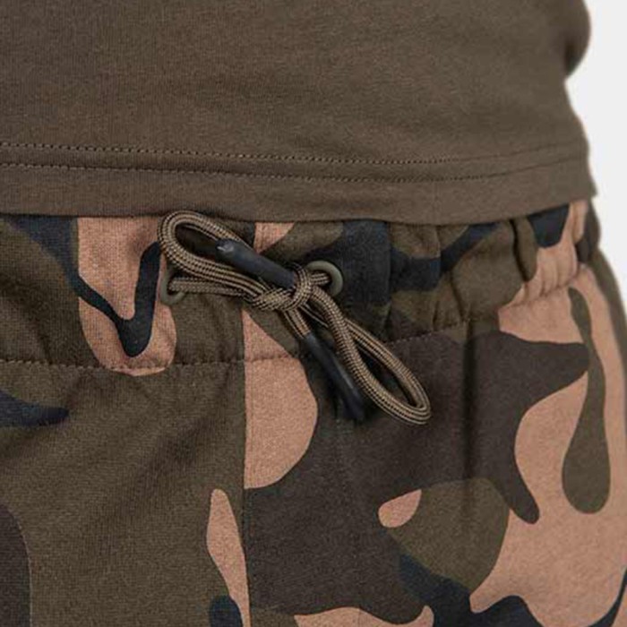 Fox Lightweight Camo Jogger Shorts Close Up 1