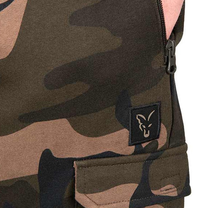 Fox Lightweight Camo Jogger Shorts Close Up 4