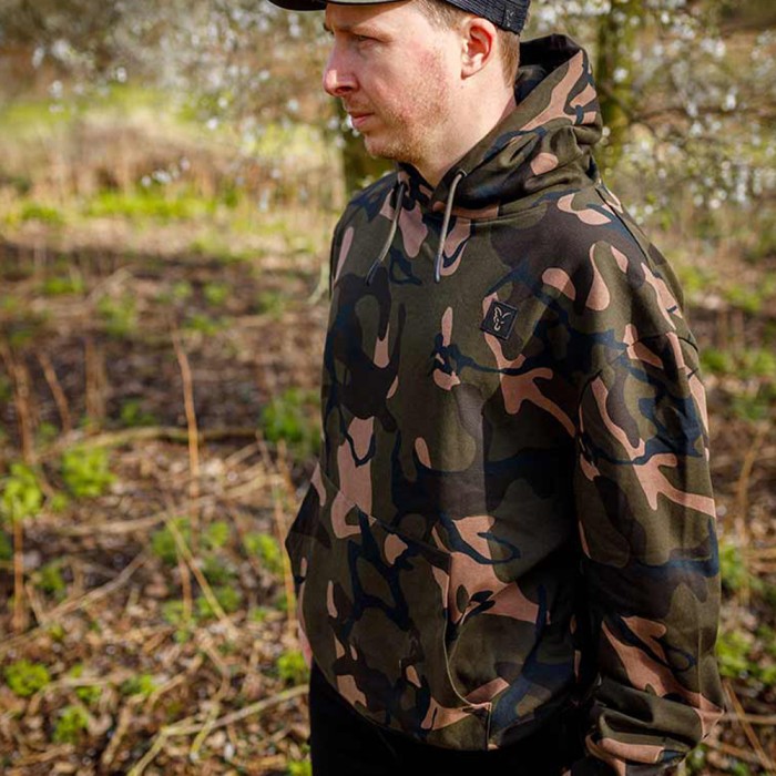 Fox Lightweight Camo Pullover Hoodie In Use 5
