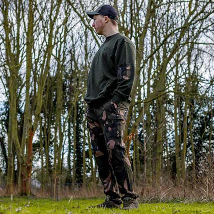 Fox Lightweight Khaki Jumper In Use 3