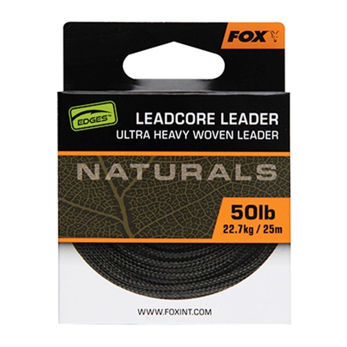 Fox Edges Naturals Ultra Heavy Woven Leadcore 25m