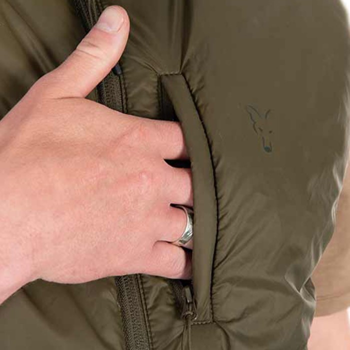 Fox Olive Quilted 100 Gilet 3
