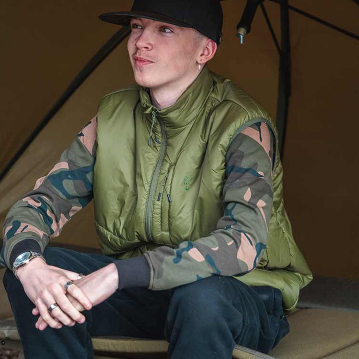Fox Olive Quilted 100 Gilet 5