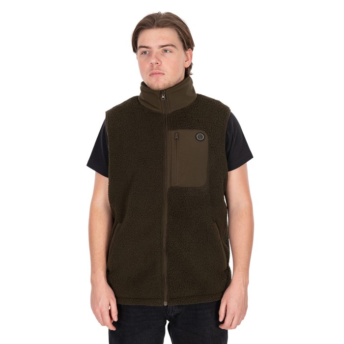 Fox Sherpa Hybrid Gilet - Olive