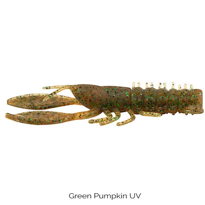 Fox Rage Creature Crayfish Lure 7cm Green Pumpkin UV