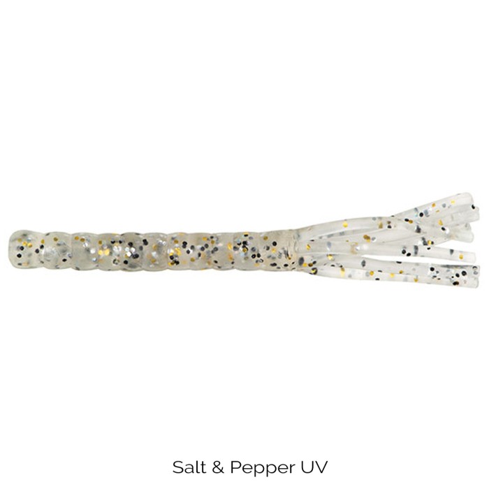 Fox Rage Creature Funky Worms Lure 7cm Salt & Pepper UV