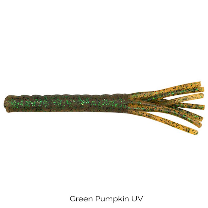 Fox Rage Creature Funky Worms Lure 9cm Green Pumpkin UV