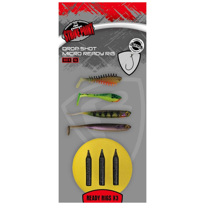 Fox Rage Drop Shot Micro Ready Rig - Capital Angling