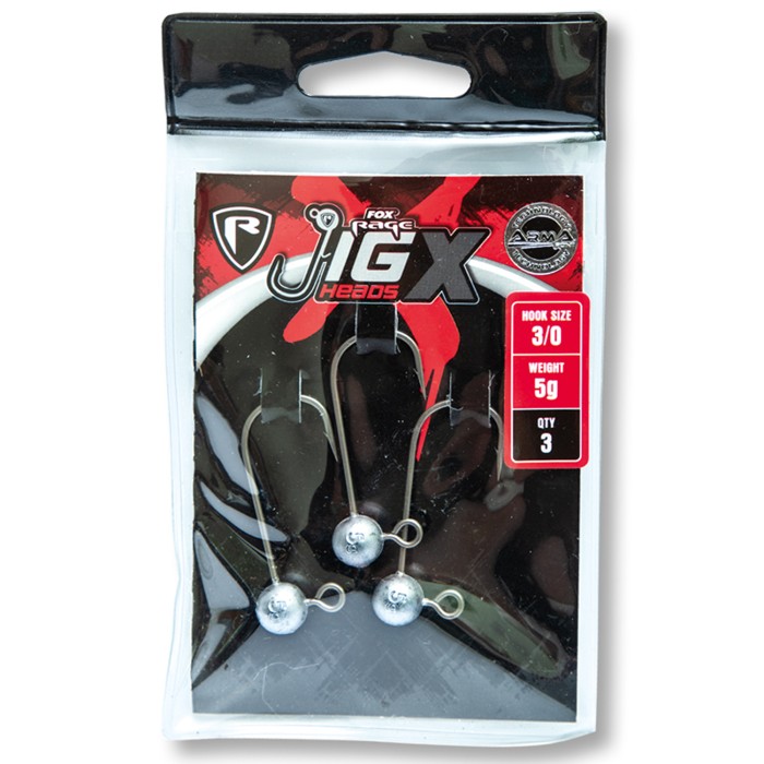 Fox Rage Jig X Jig Heads Packaging