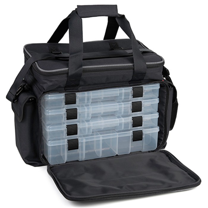 Fox Rage Large Stacker Open In Use Example