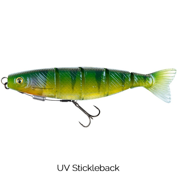 Fox Rage Loaded Jointed Pro Shads 14cm UV Stickleback