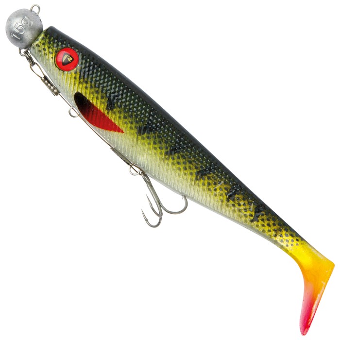 Fox Rage Loaded Natural Classic 2 Pro Shad Lures 14cm Perch