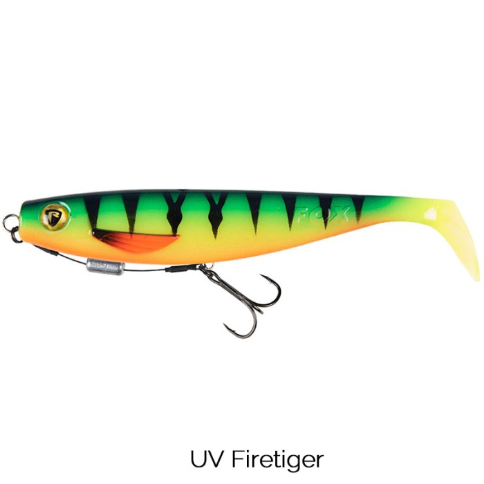 Fox Rage Loaded Pro Shads 14cm UV Firetiger