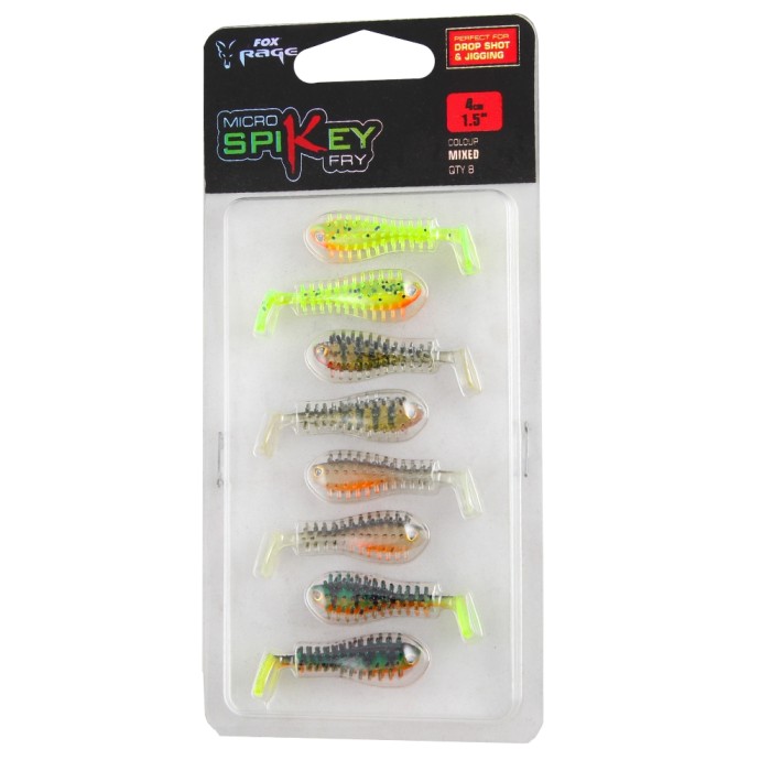Fox Rage Micro Spikey Lures 2