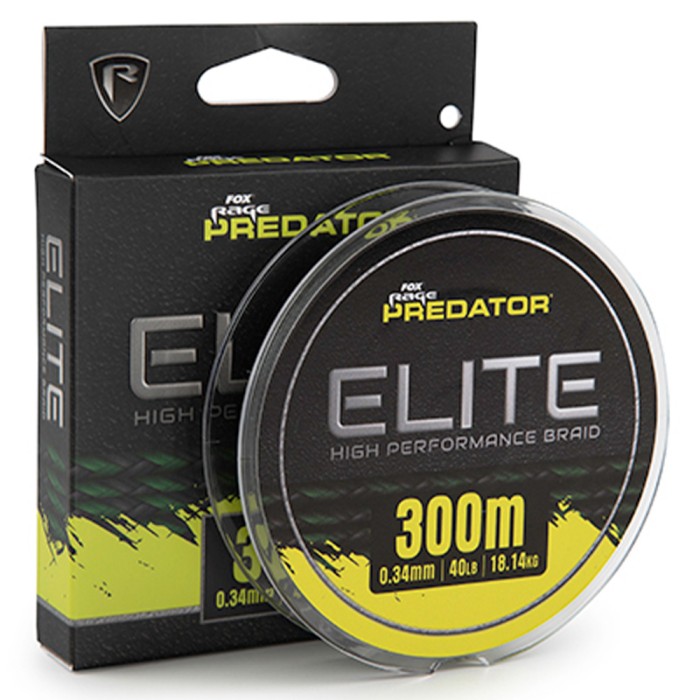 Fox Rage Predator Elite High Performance Braid 300m 0.34mm