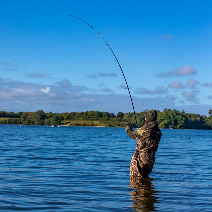 Fox Rage Predator Warrior Deadbait Fishing Rod 12ft Lifestyle 3