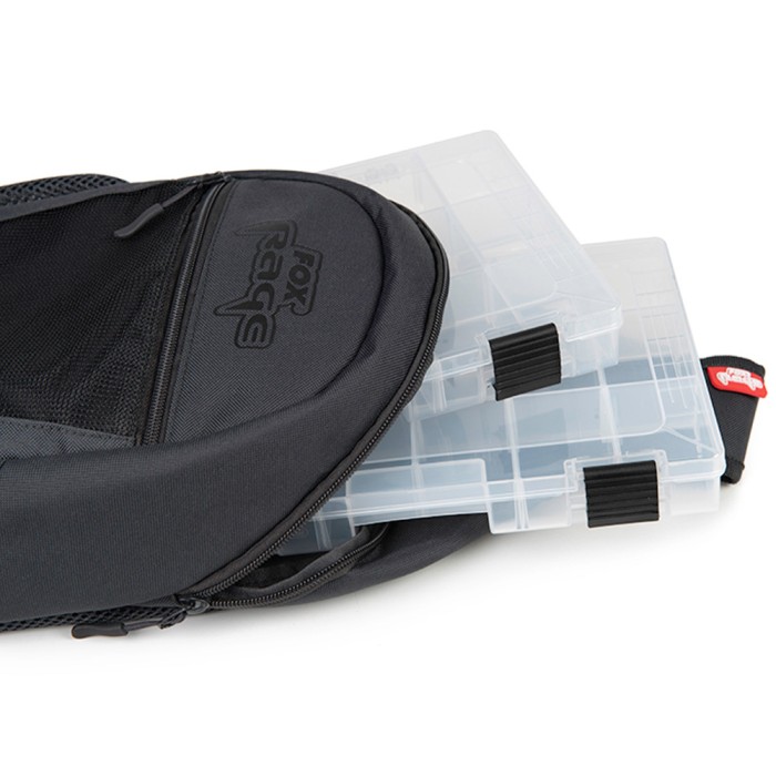 Fox Rage Single Strap Rucksack In Use Example