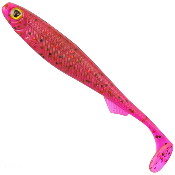 Fox Rage Slick Shad UV Lures 7cm UV Raspberry