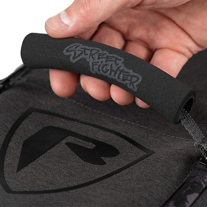 Fox Rage Street Fighter Fishing Rucksack Close Up Handle 1